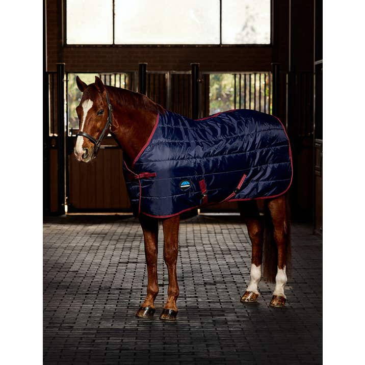 Weatherbeeta ComFiTec 210D Channel Quilt Stable Standard Neck 220G- Navy