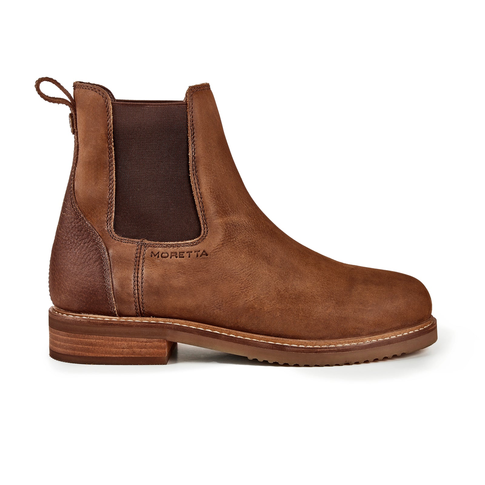 Moretta Modena Chelsea Boots - Tan