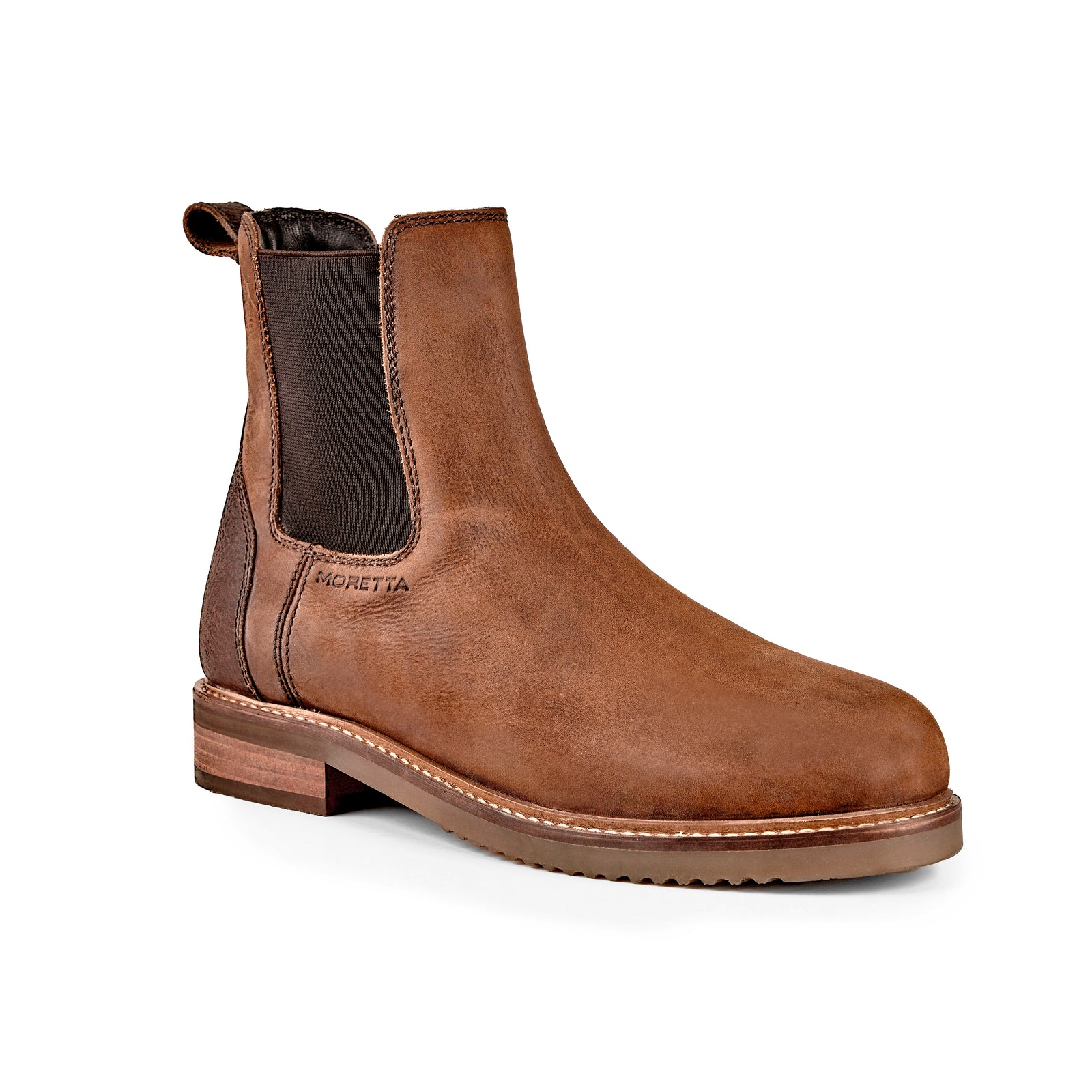 Moretta Modena Chelsea Boots - Tan