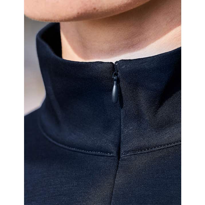 Weatherbeeta Copper 1/2 Zip Long Sleeve Mid-Layer - Navy