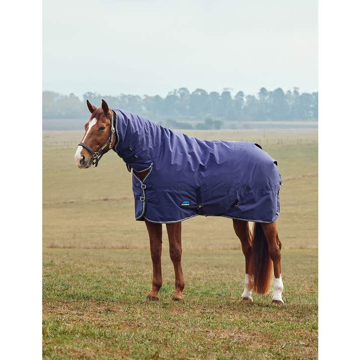 Weatherbeeta ComFiTec Tyro Turnout Combo Neck 50G - Navy