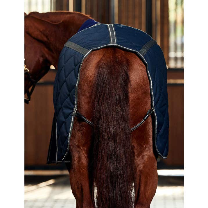 Weatherbeeta ComFiTec 1000D Diamond Quilt Stable Detach-A-Neck 220G - Navy