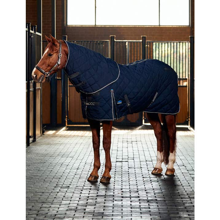 Weatherbeeta ComFiTec 1000D Diamond Quilt Stable Detach-A-Neck 220G - Navy