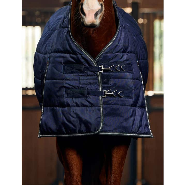 Weatherbeeta ComFiTec PP Channel Quilt Stable Detach-A-Neck 220G - Navy