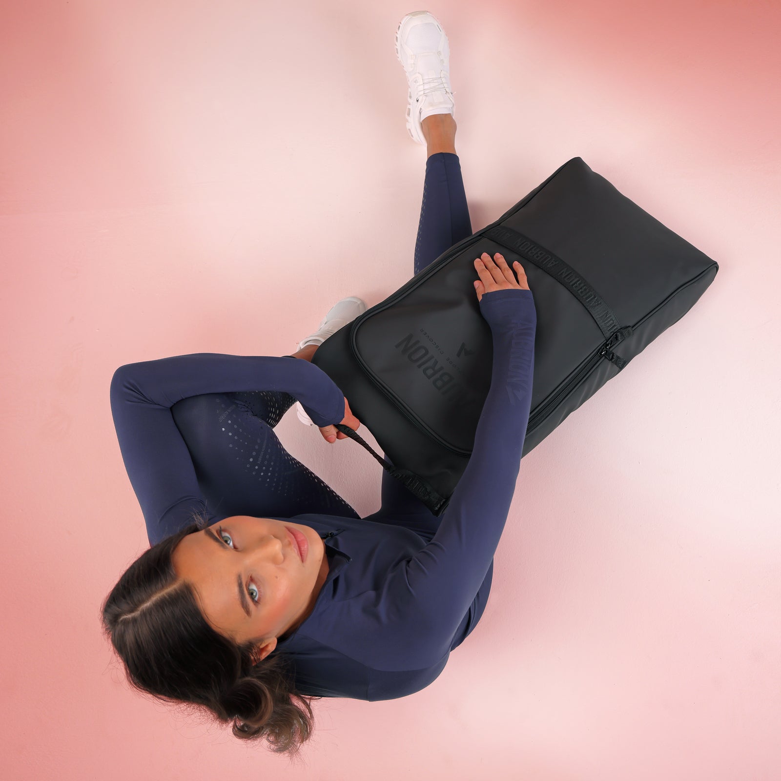 Aubrion React Bridle Bag - Black