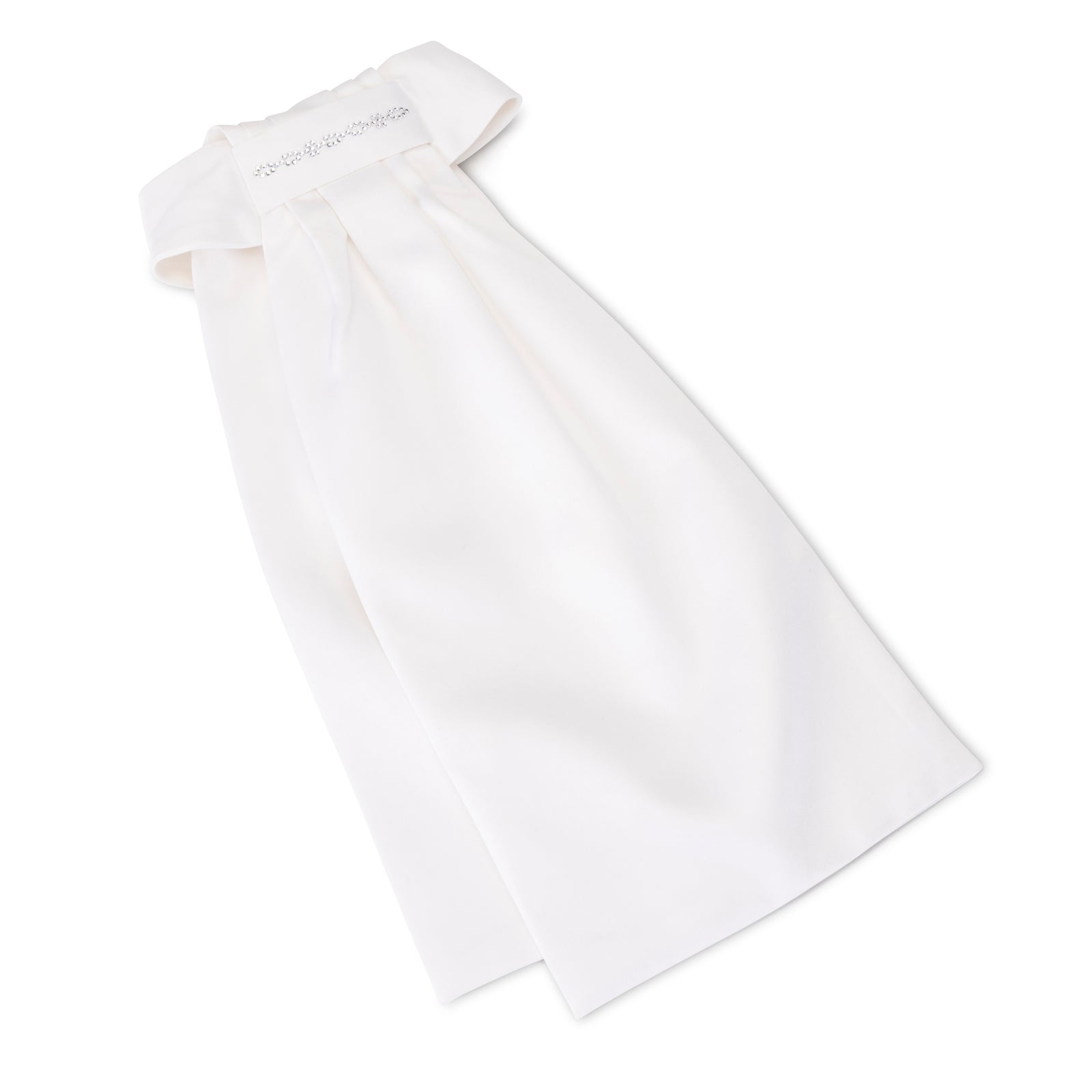 Aubrion Witley Ready Tied Stock - White