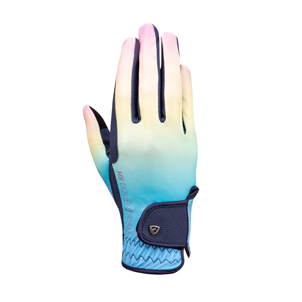 Hy Equestrian Ombre Riding Gloves