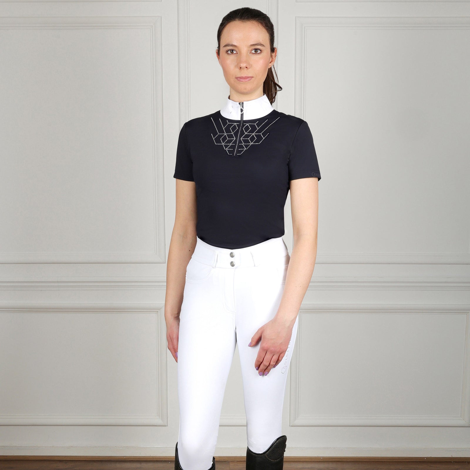 Coldstream Ledmore Diamante Show Shirt