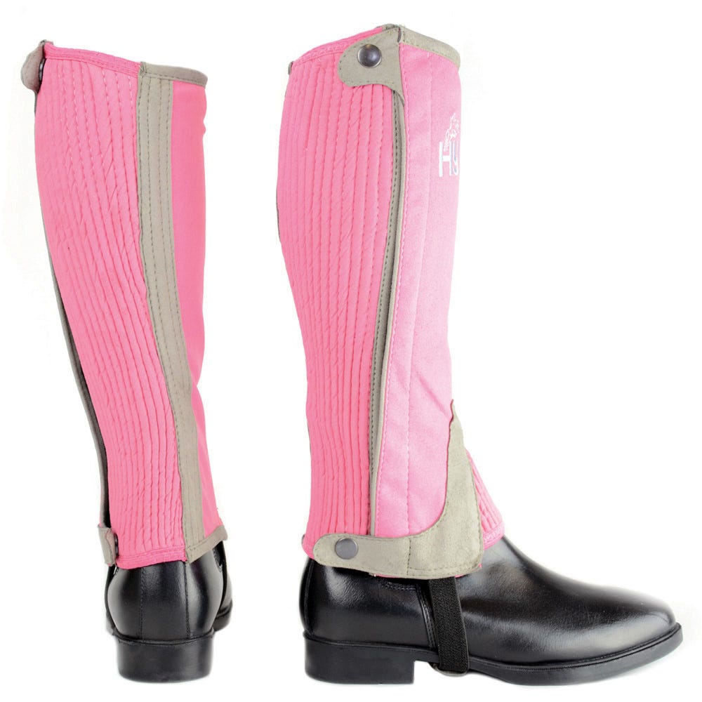 Hy Equestrian Children's Two Tone Amara Half Chaps