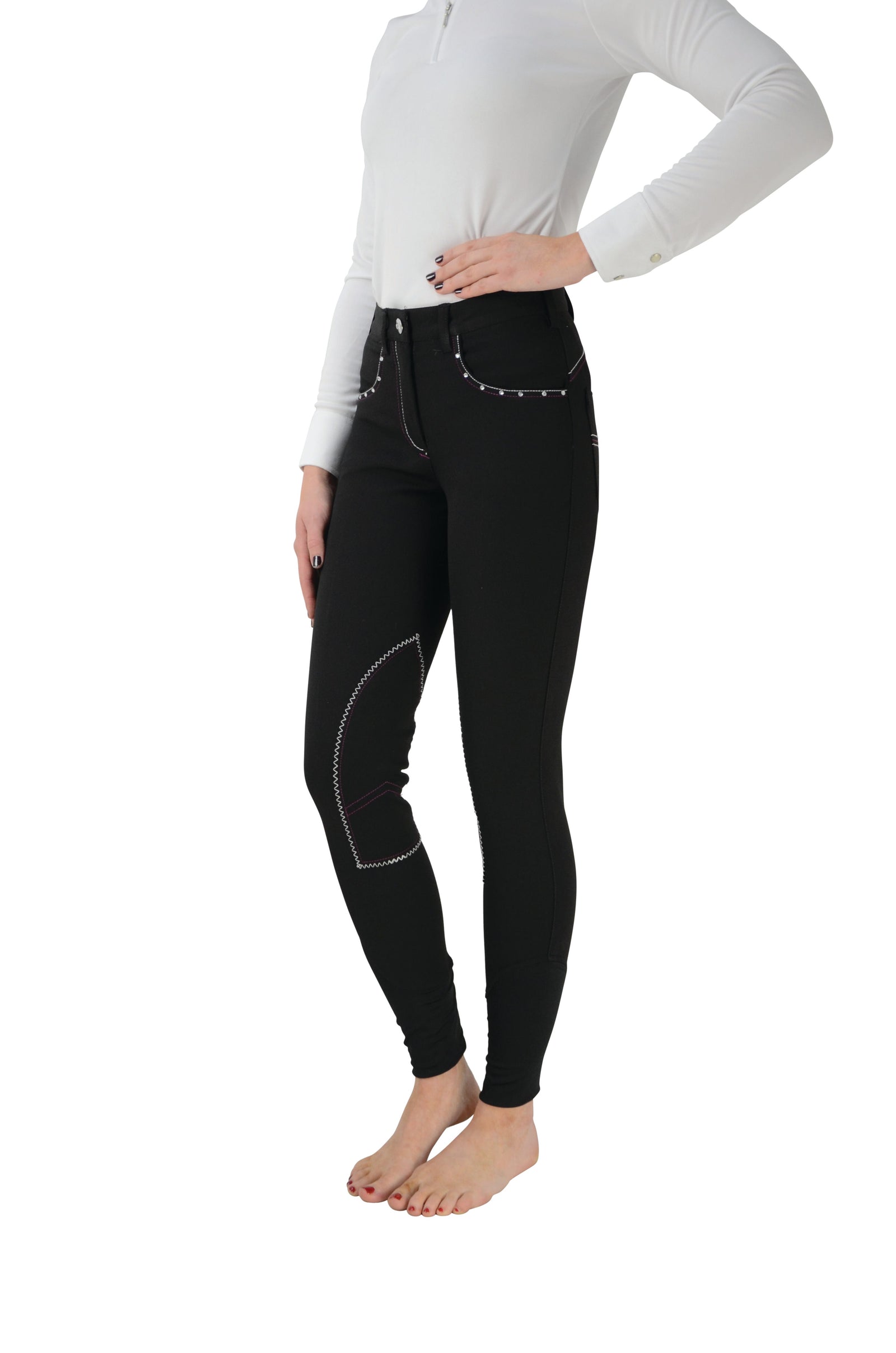 Hy Equestrian Diamante Ladies Breeches