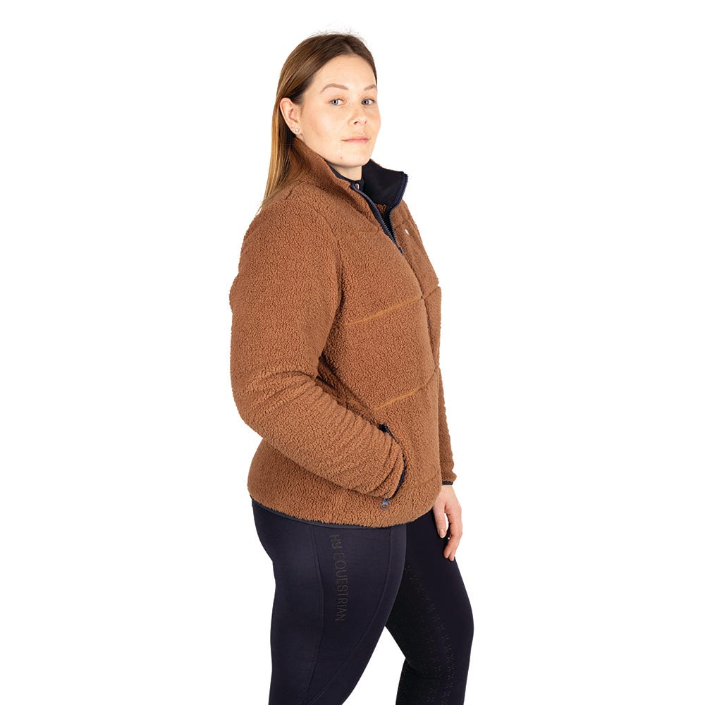 Hy Equestrian Elevate Style Teddy Fleece Jacket