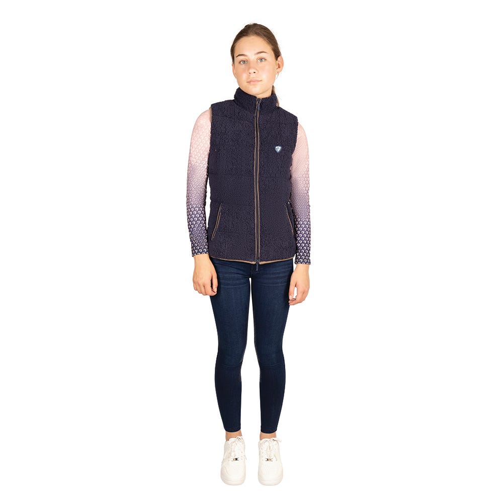 Hy Equestrian Elevate Mizs Country Teddy Fleece Gilet