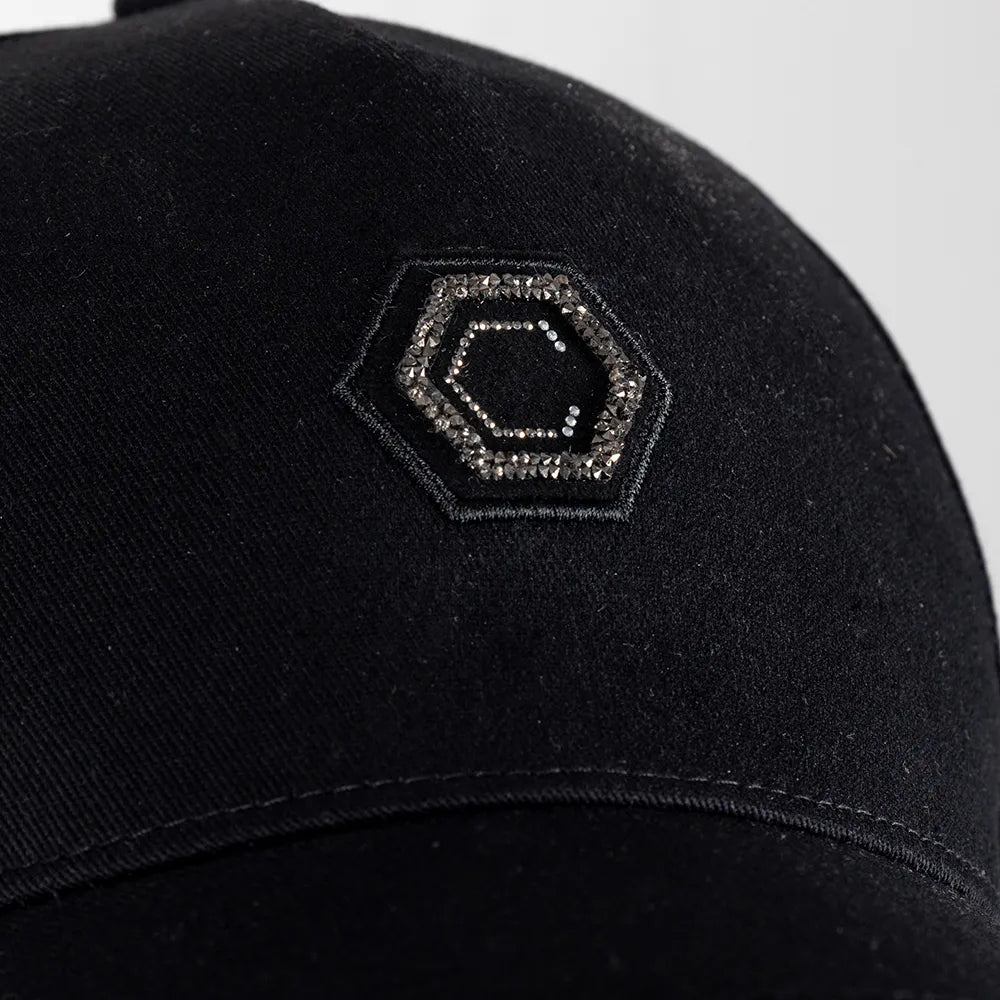 Coldstream Heaton Diamante Baseball Cap - Black