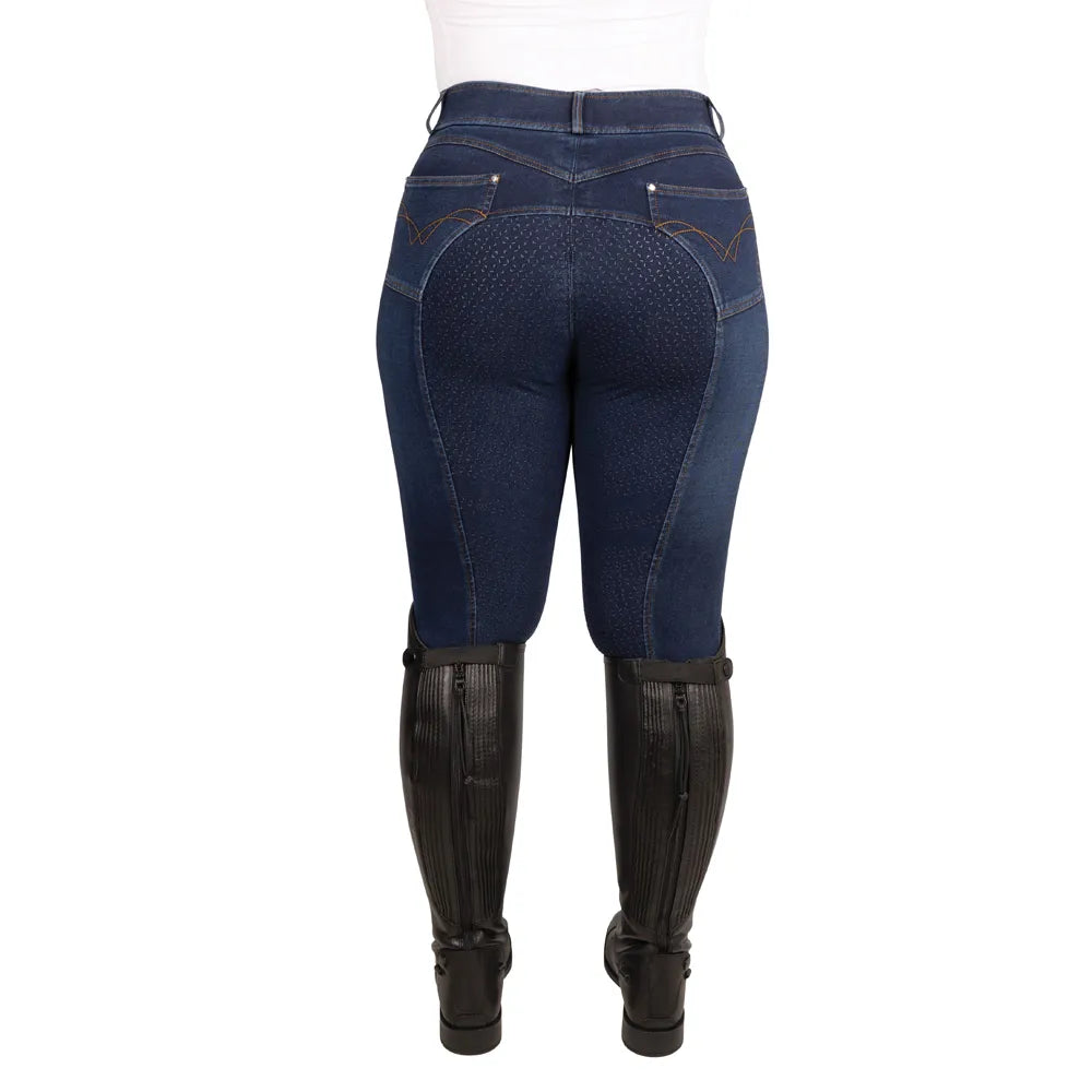 Hy Equestrian Elevate Style Denim Breeches