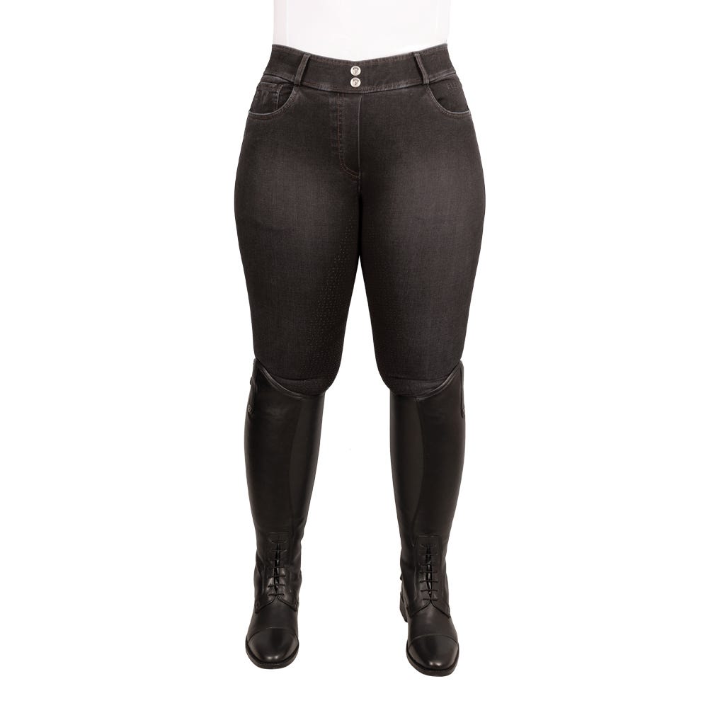 Hy Equestrian Elevate Style Denim Breeches
