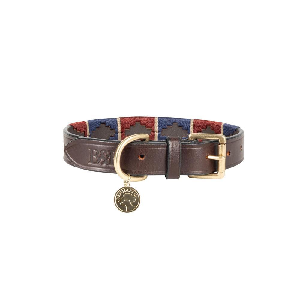 Benji & Flo Sublime Polo Leather Dog Collar