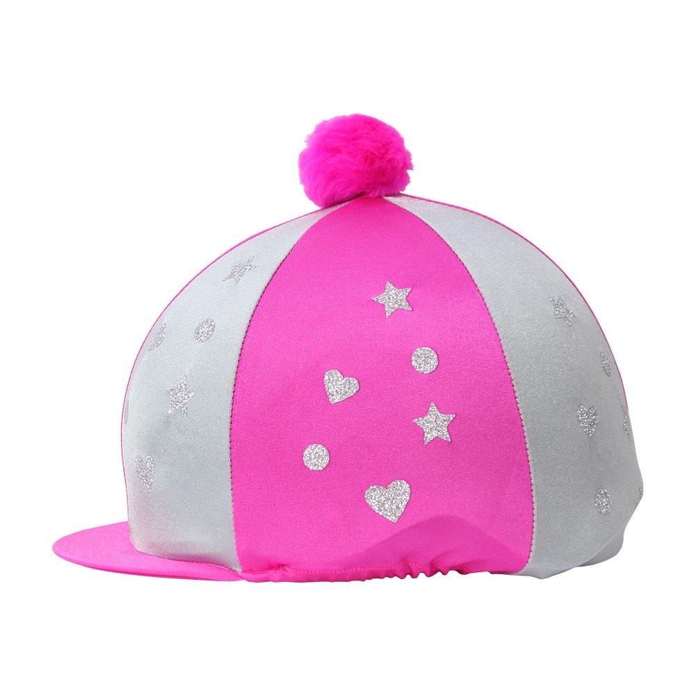 Hy Equestrian Glitter Magic Hat Cover