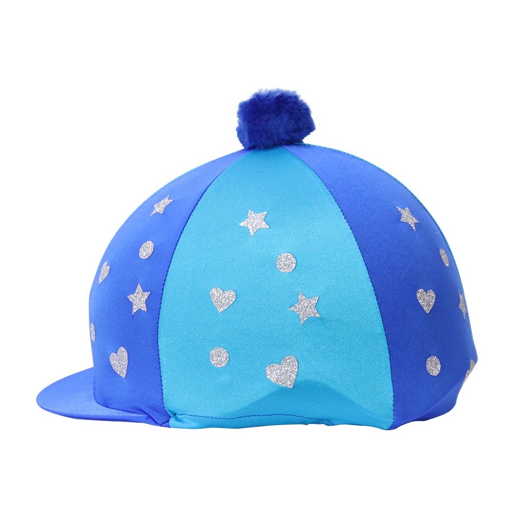 Hy Equestrian Glitter Magic Hat Cover