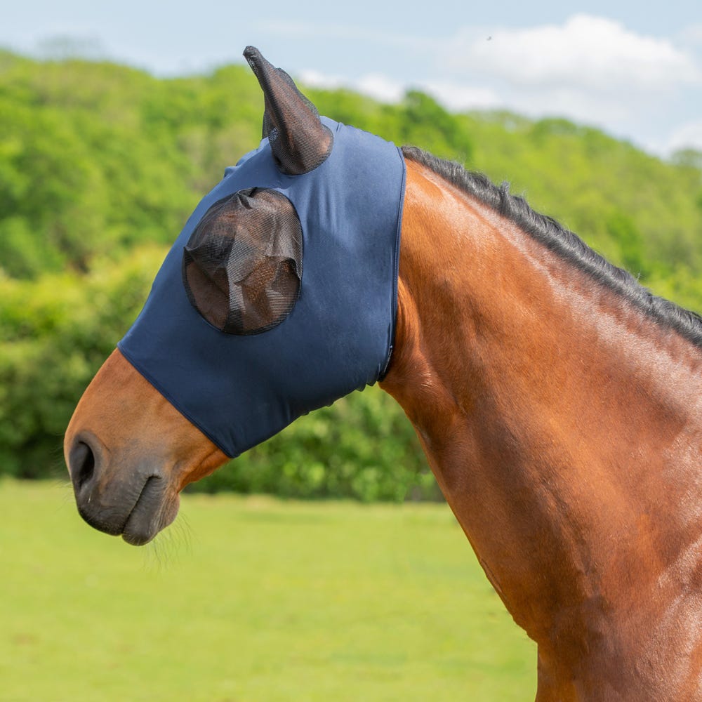 Hy Equestrian Lycra Flex Fly Mask