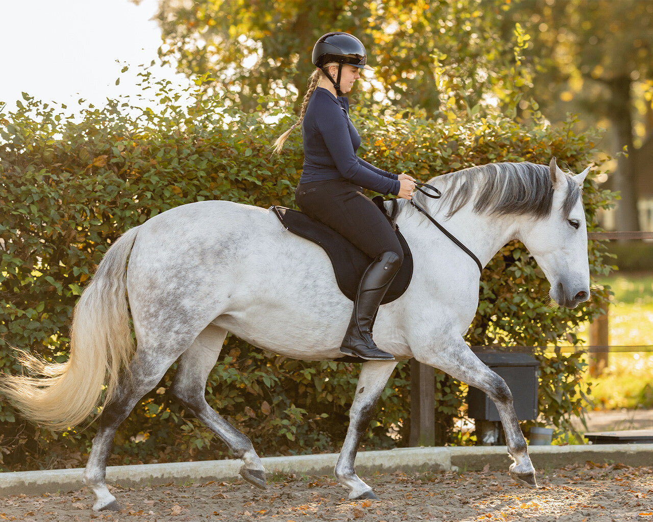 Bareback pad super soft Black