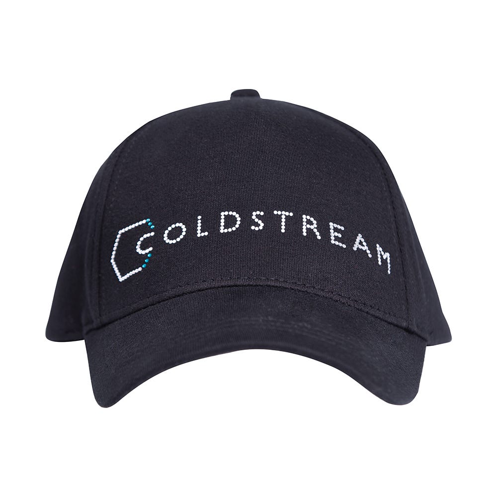Coldstream Yarrowford Diamante Baseball Cap - Black