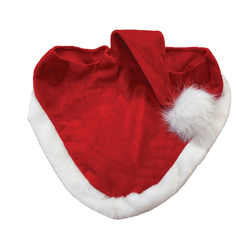 Santa Hat Horse Bonnet