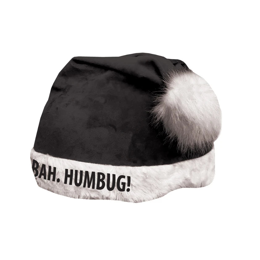 Bah Humbug Christmas Hat Silk