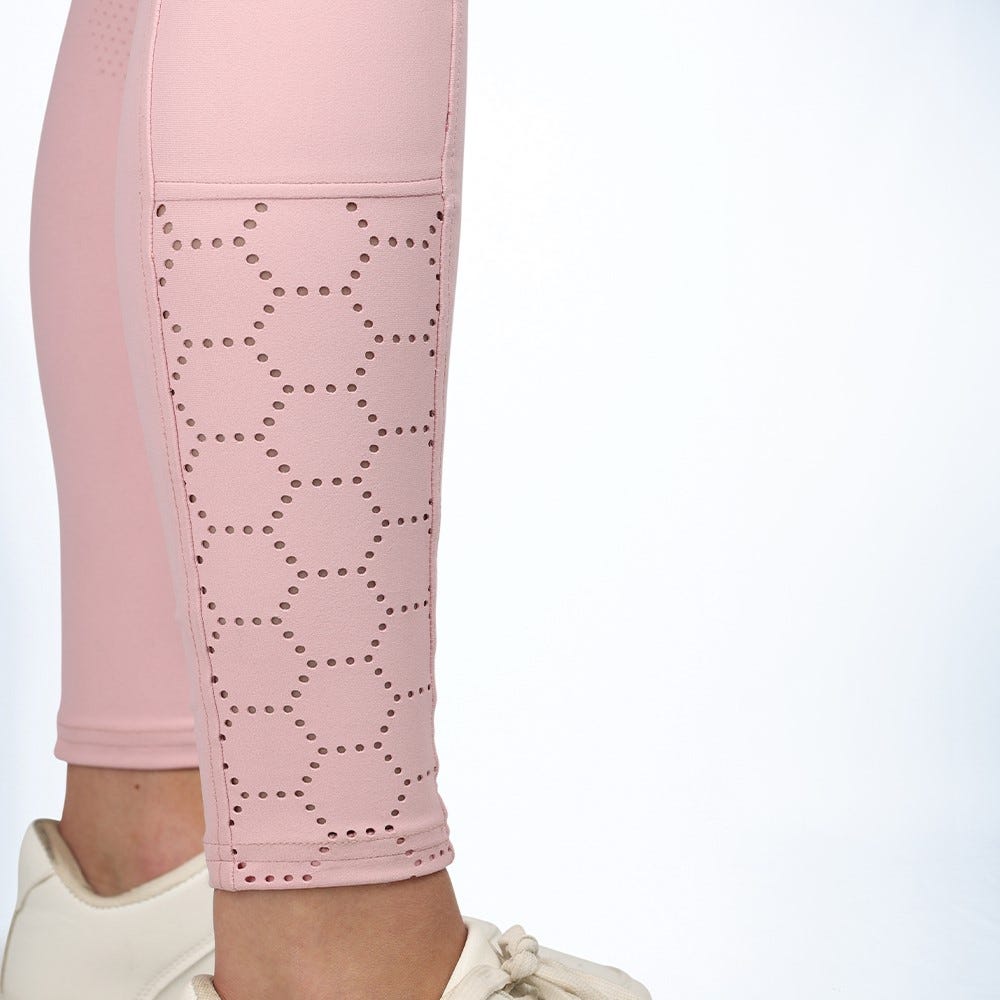 Coldstream Next Generation Cranshaws Riding Tights - Blush Pink