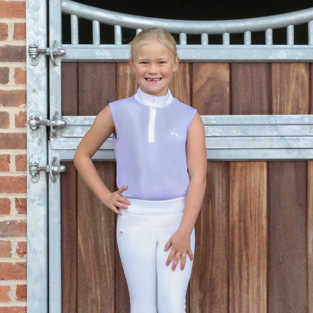 Hy Equestrian Eden Children's Sleeveless Show Shirt