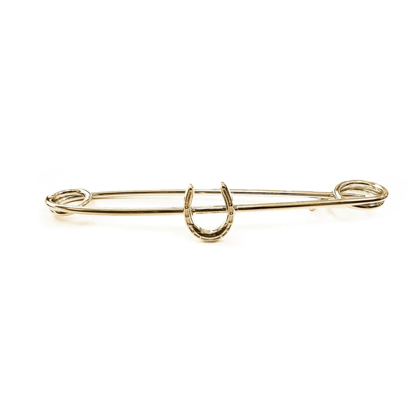 Traditional Horseshoe Stock Pin