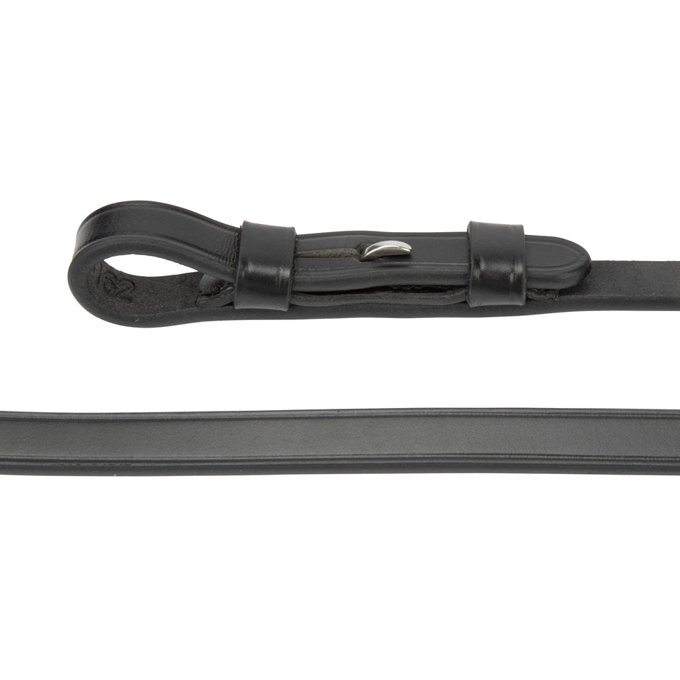 Velociti Lusso Curb Reins -Black