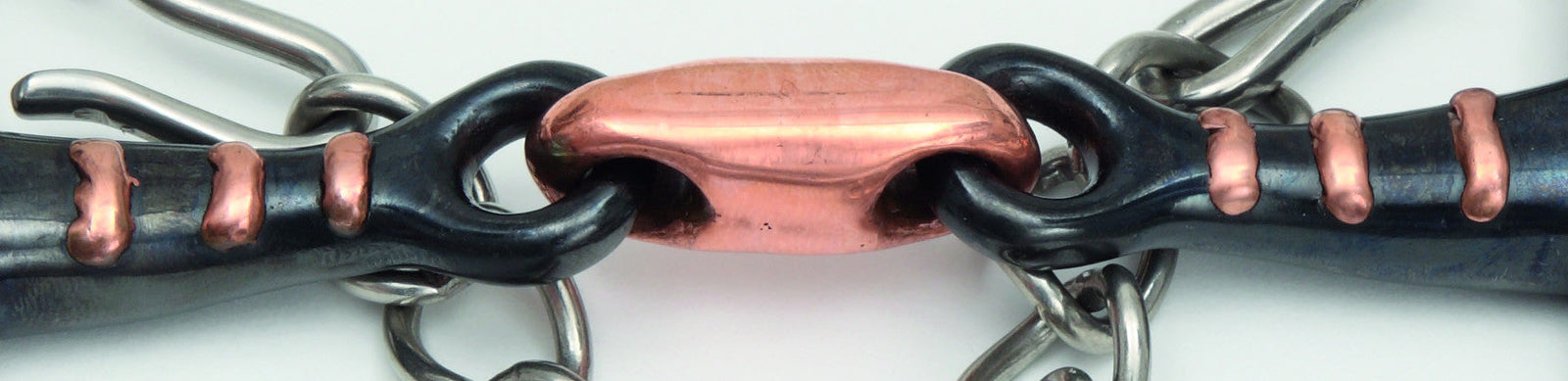 Double Jointed Sweet Iron Pelham Bit - Nags Essentials