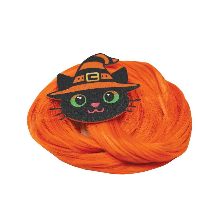 Salem Cat Halloween Horse Tail Tassel