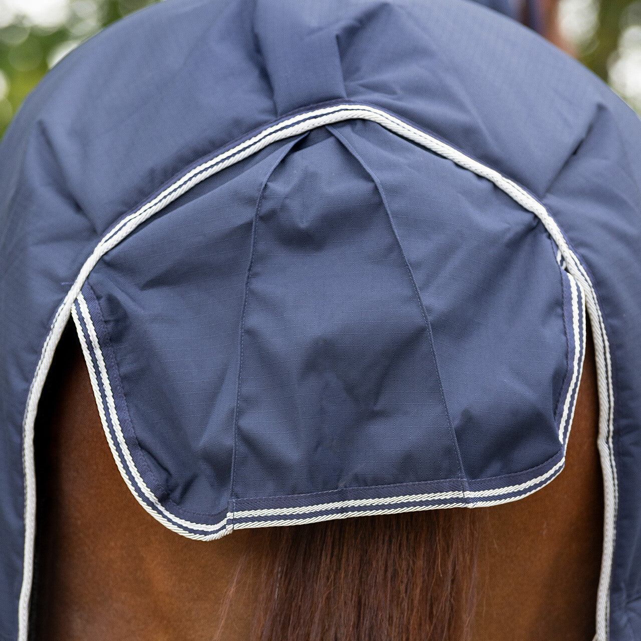 Turnout Rug Fixed Neck 300g - Dark Blue