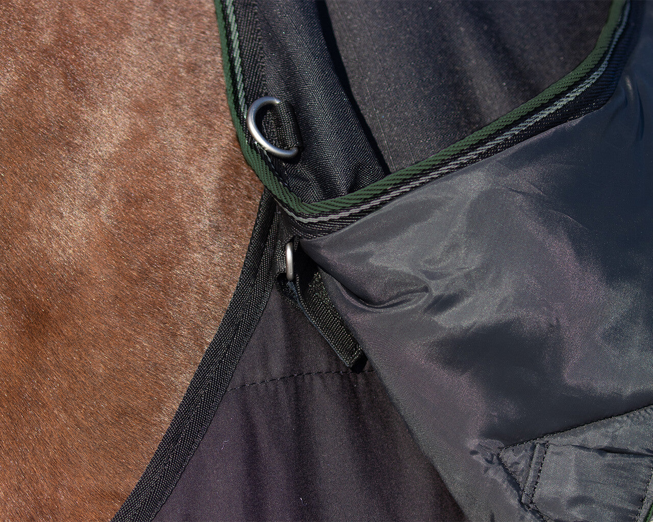 Turnout Combo Set/ Under Rug + Neck 200g- Black