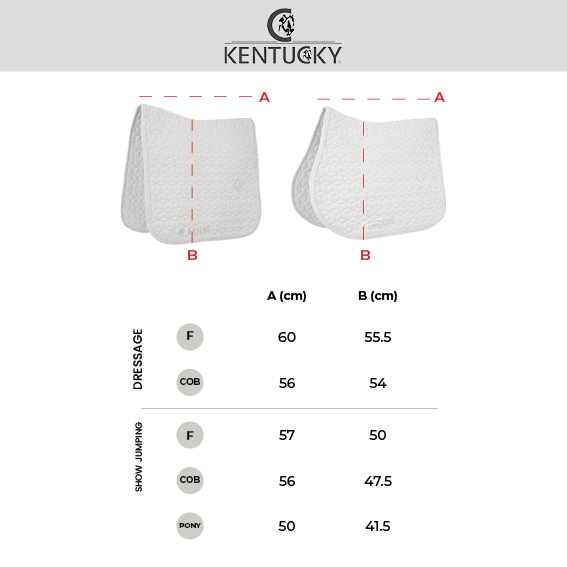 Kentucky Saddle Pad Pied De Poule Jumping