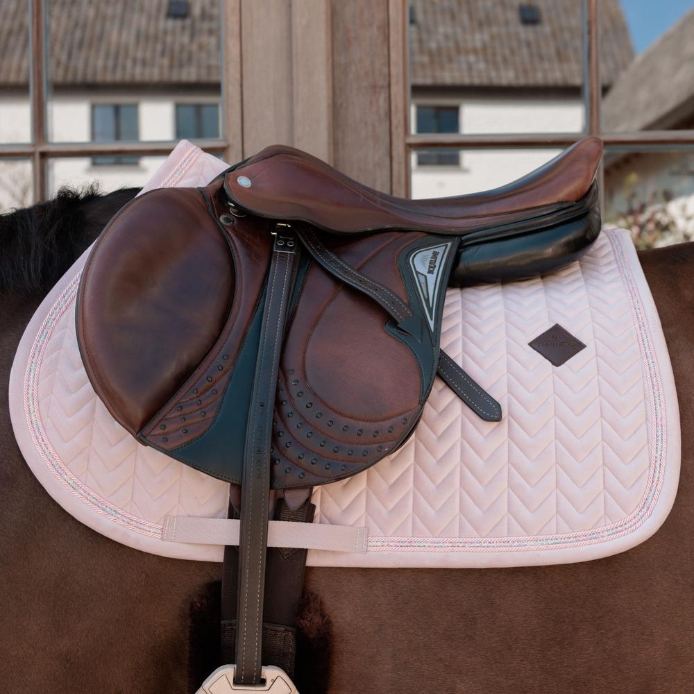 Kentucky Saddle Pad Velvet Mini Peals Jumping