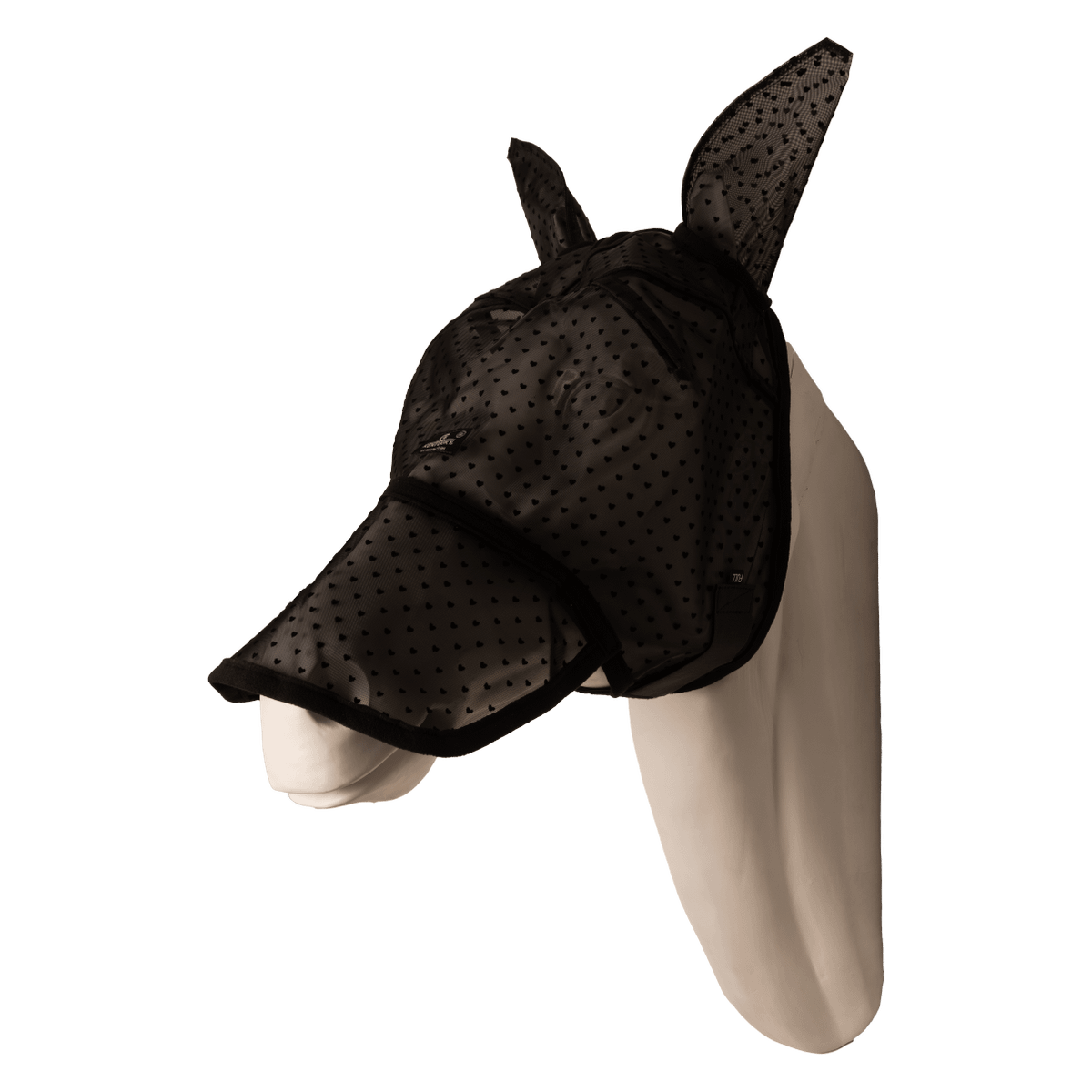 Kentucky Fly Mask Heart with Ears and Nose