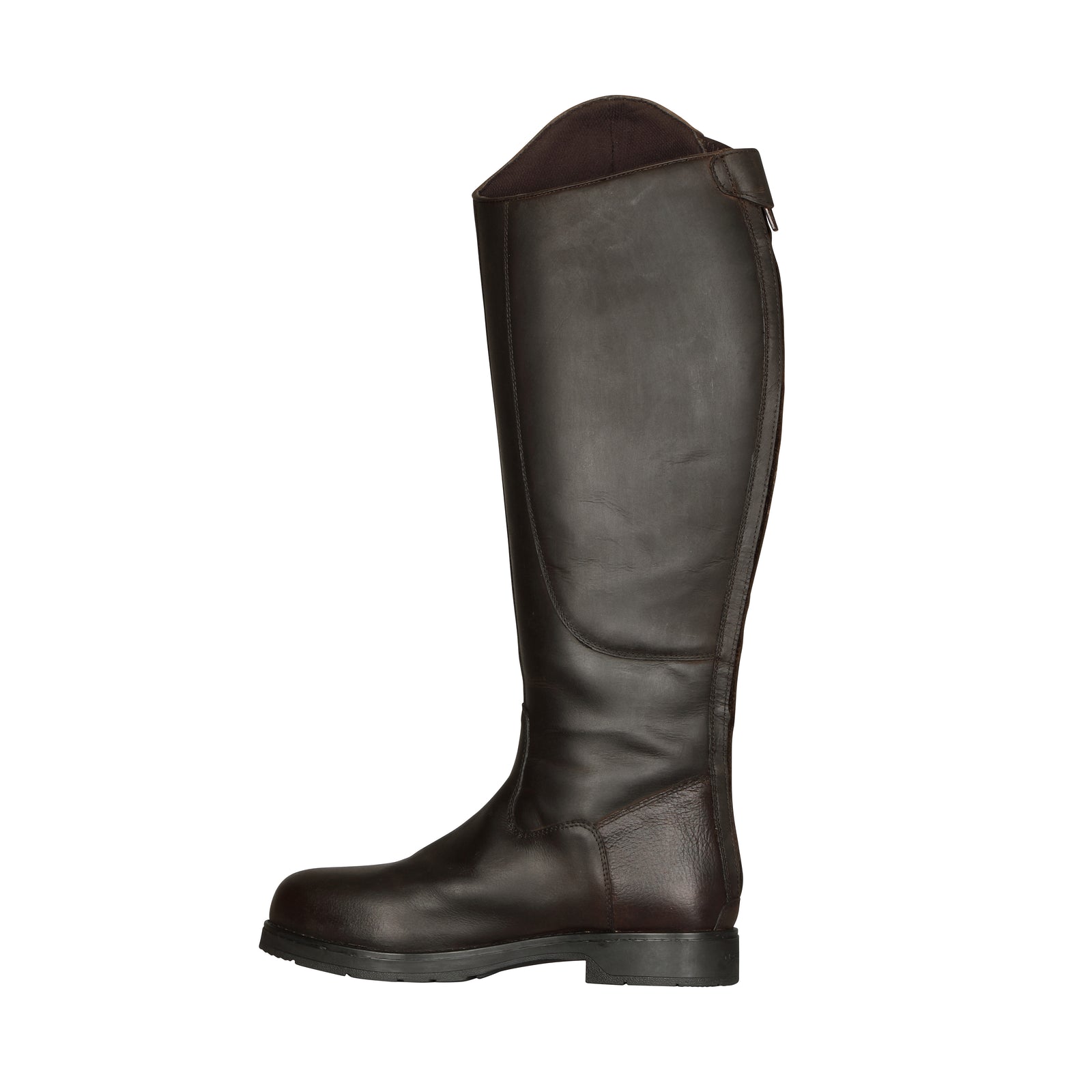 Moretta Dark Brown Ventura Lite Riding Boots - Dark Brown
