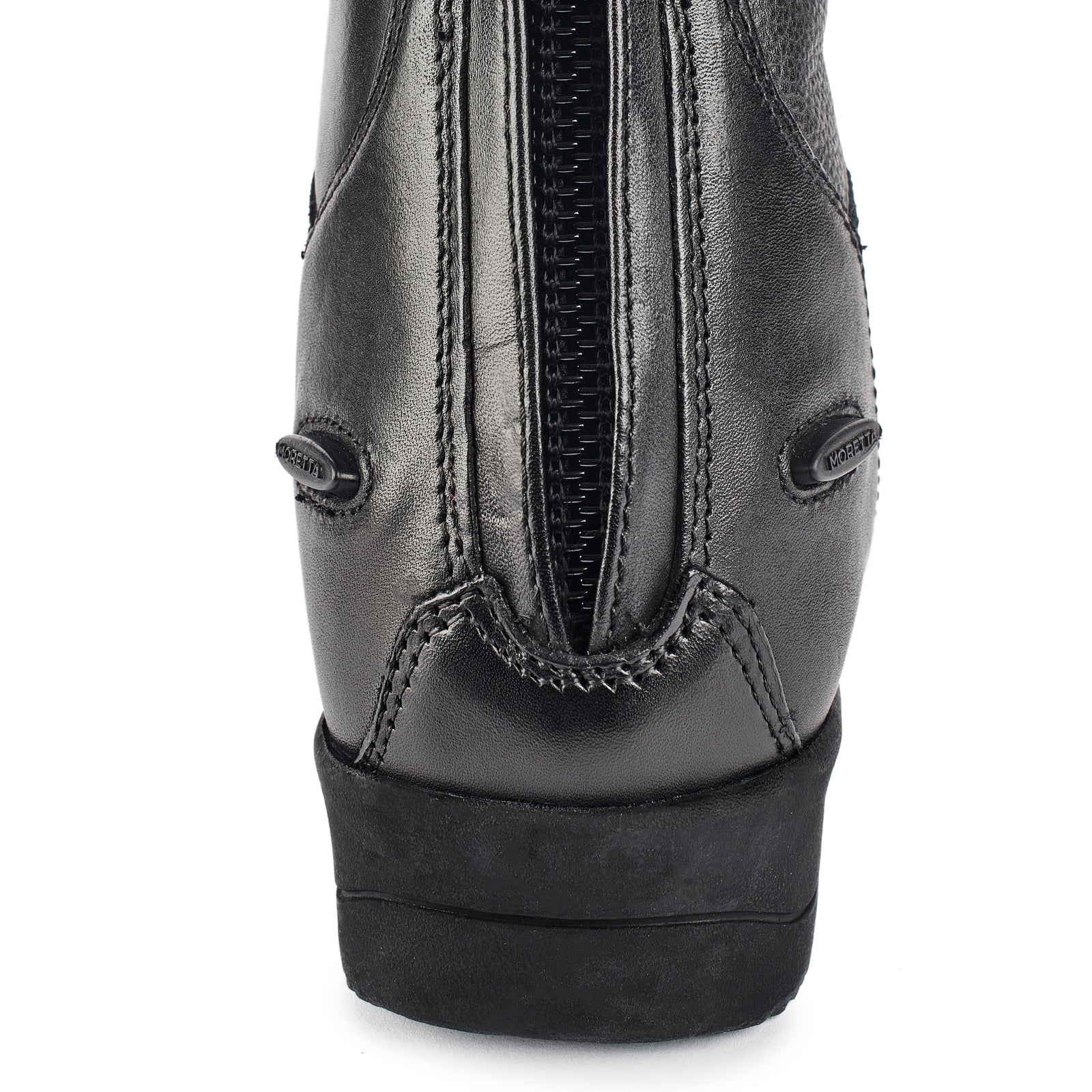 Moretta Aida Long Leather Riding Boots - Regular Calf
