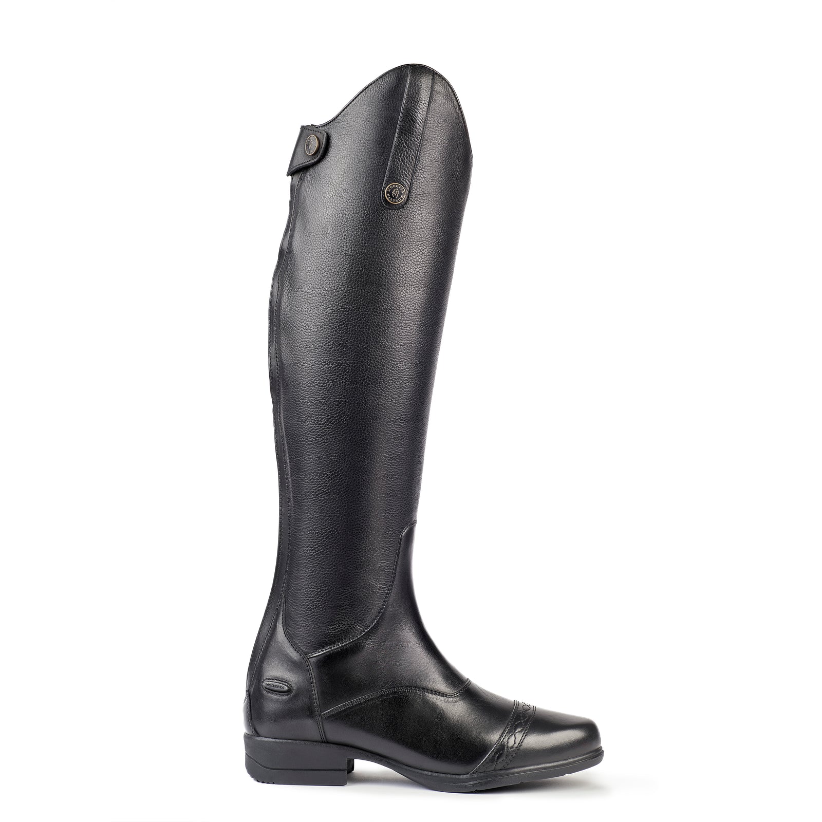 Moretta Aida Long Leather Riding Boots - Regular Calf