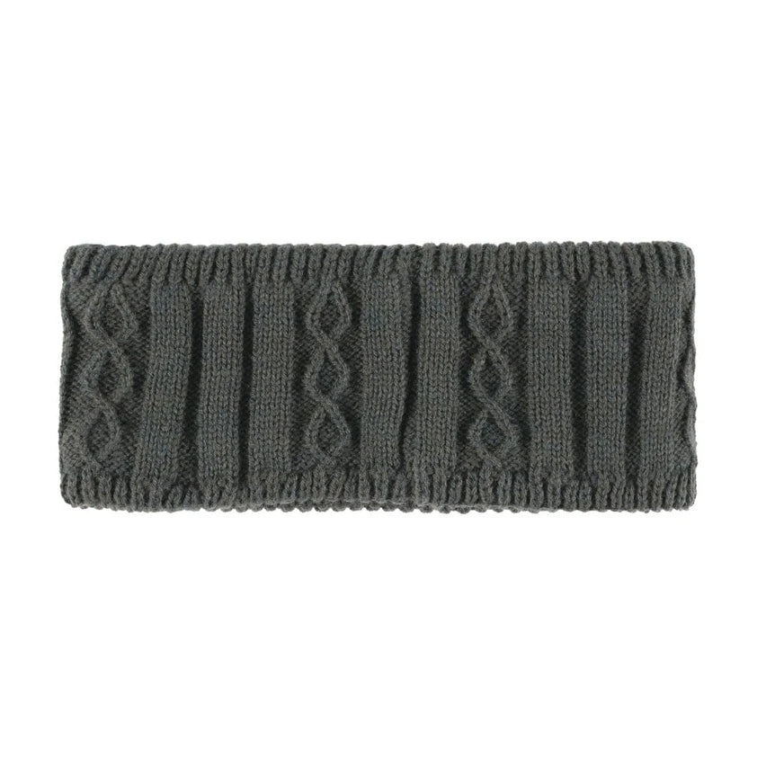 Reknit Recycled Cable Knit Headband - Alpine