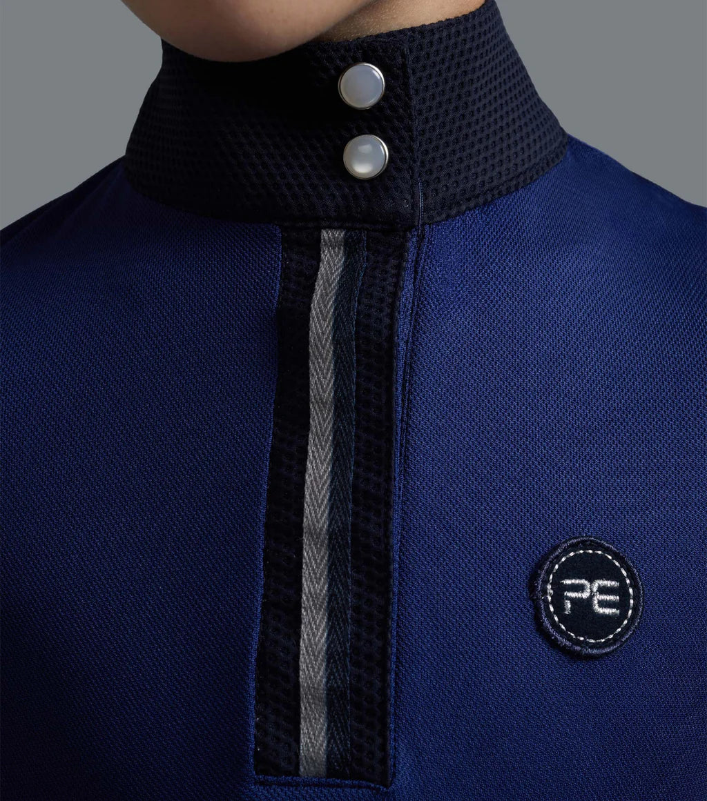 Premier Equine Mini Amia Girl's Technical Short Sleeve Riding Top