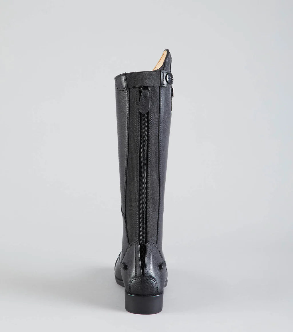 Premier Equine Anima Junior Synthetic Field Tall Riding Boot - Black