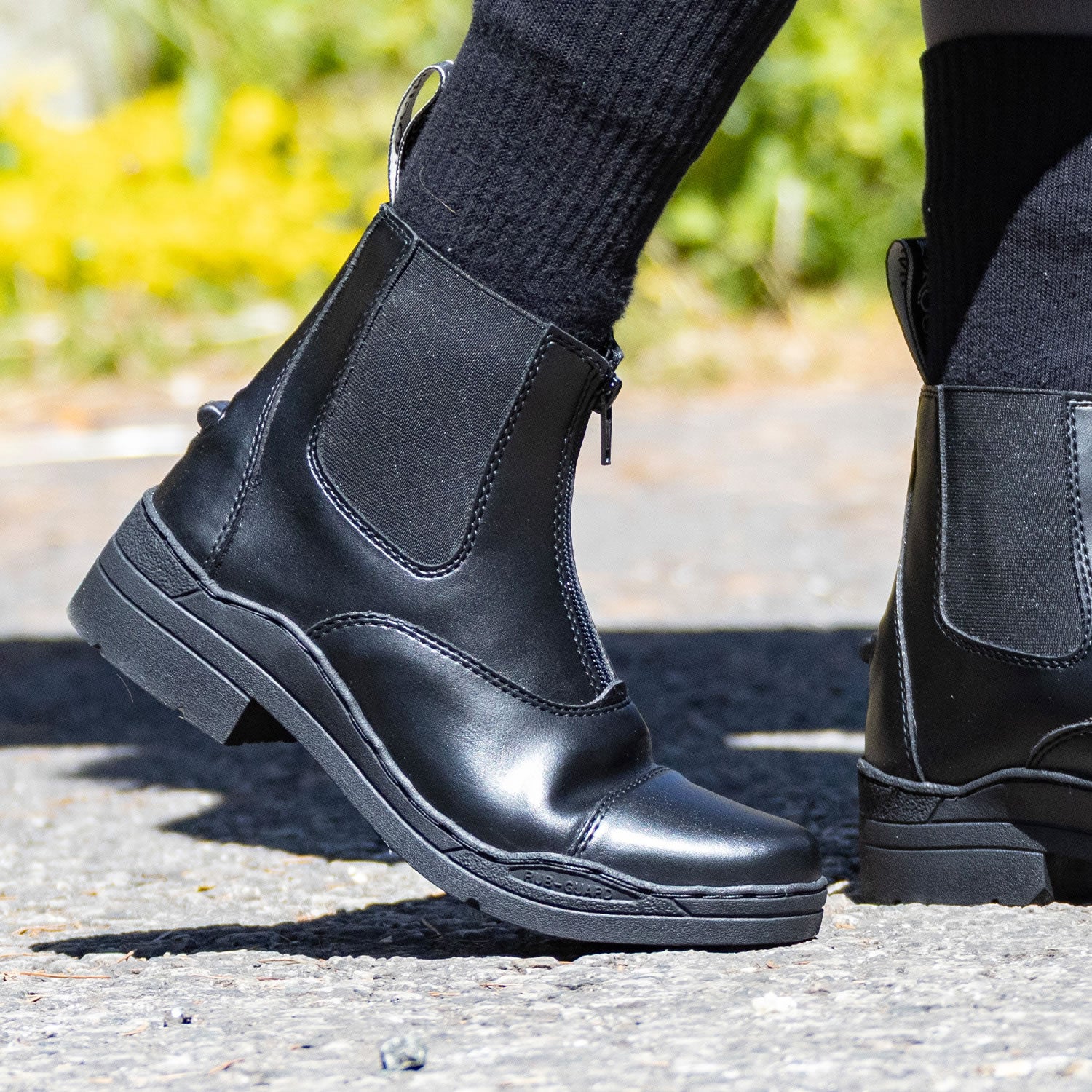 Brogini Mirfield Paddock Boots - Black