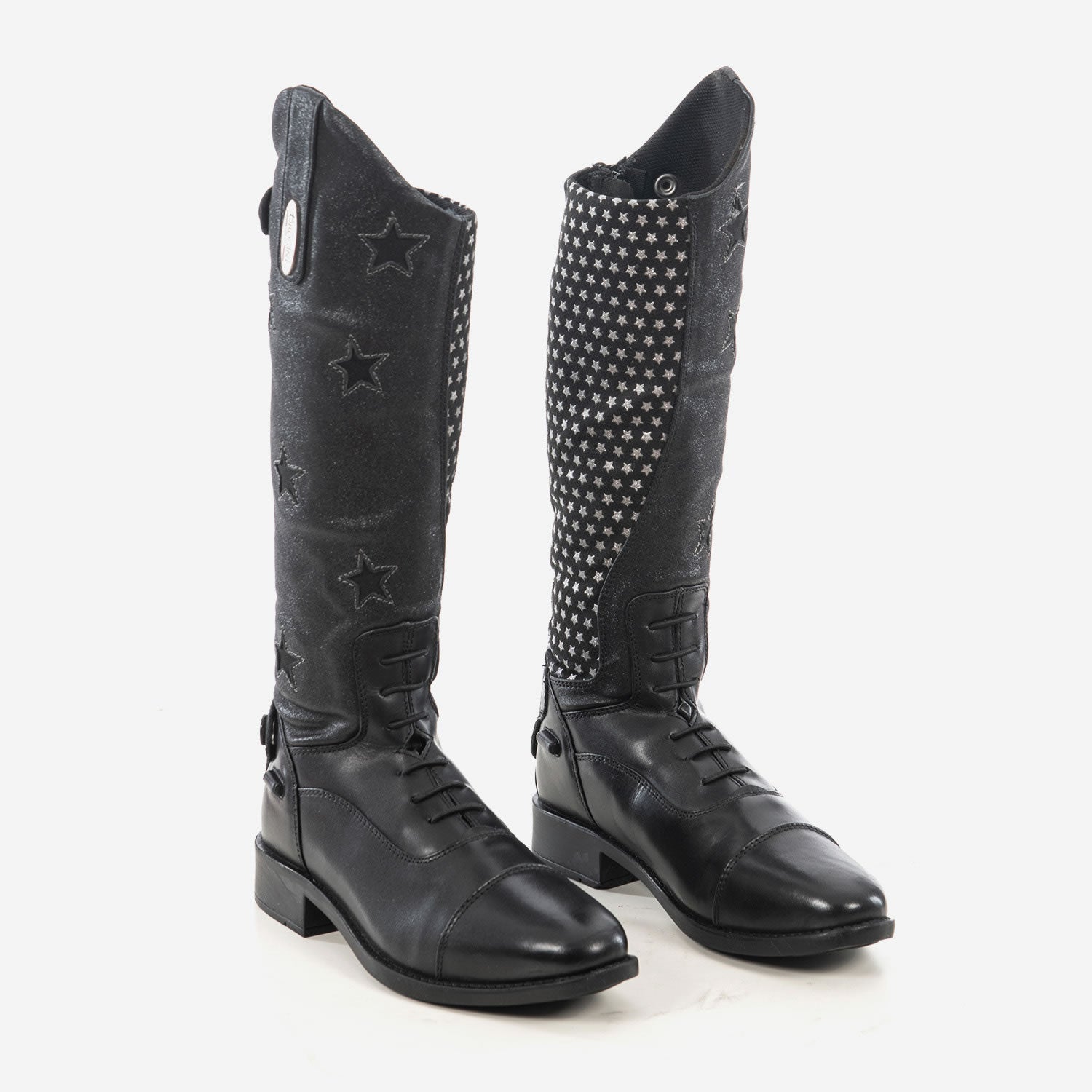 Brogini Carina Piccino Long Riding Boots - Black