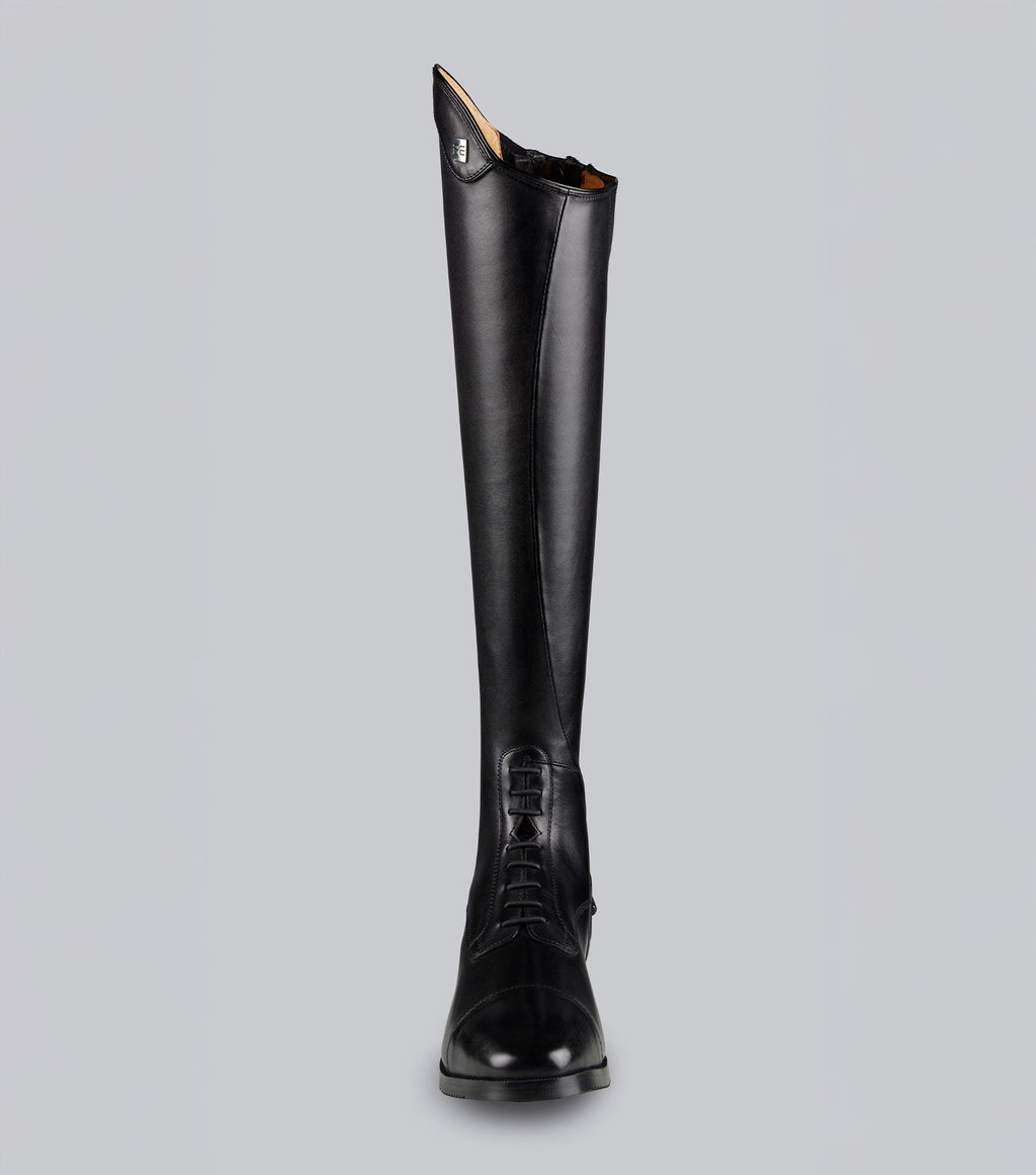 Premier Equine Ballotade Leather Field Tall Riding Boots - Black