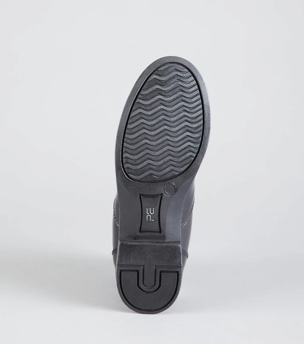 Premier Equine Bruno Junior Leather Paddock Boot - Black