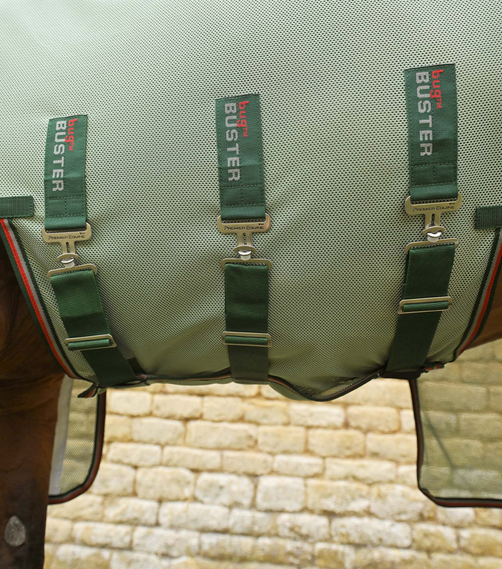 Premier Equine Bug Buster Fly Rug with Detachable Neck and Belly Flap