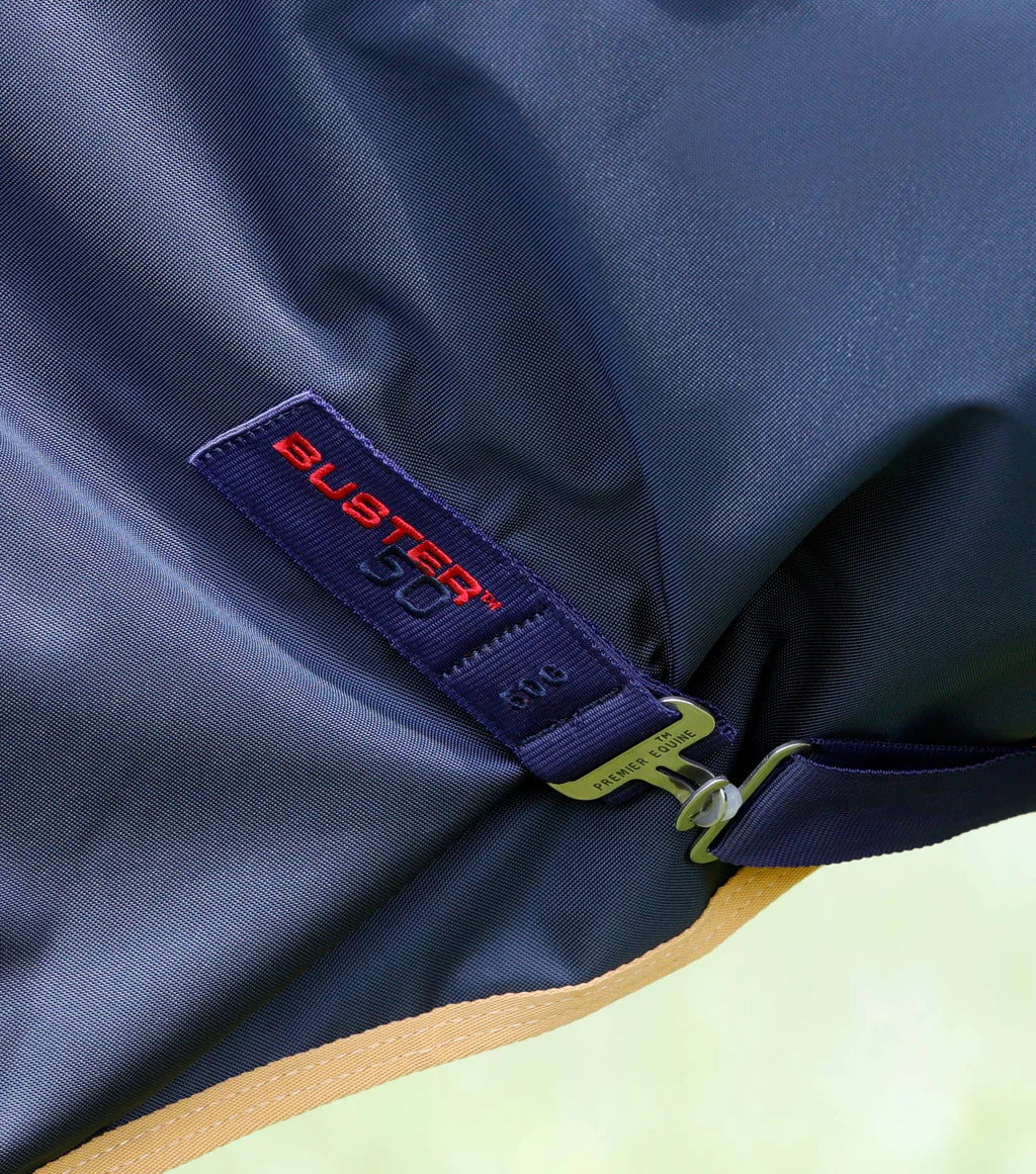Premier Equine Buster 50g Original Turnout Rug - Navy